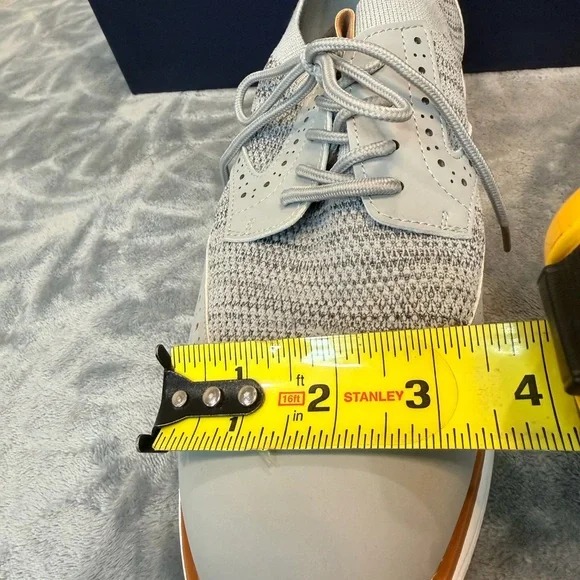 Bruno Marc Light Gray Oxford Shoes - Picture 5 of 9